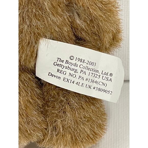 Boyds Collection Mini Bear Lil Spruce Fraiser Christmas Tree Peeker Ornament - Picture 6 of 8